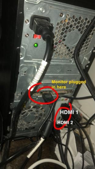 only 1 out of 3 hdmi port work - HP Support Community - 7360589
