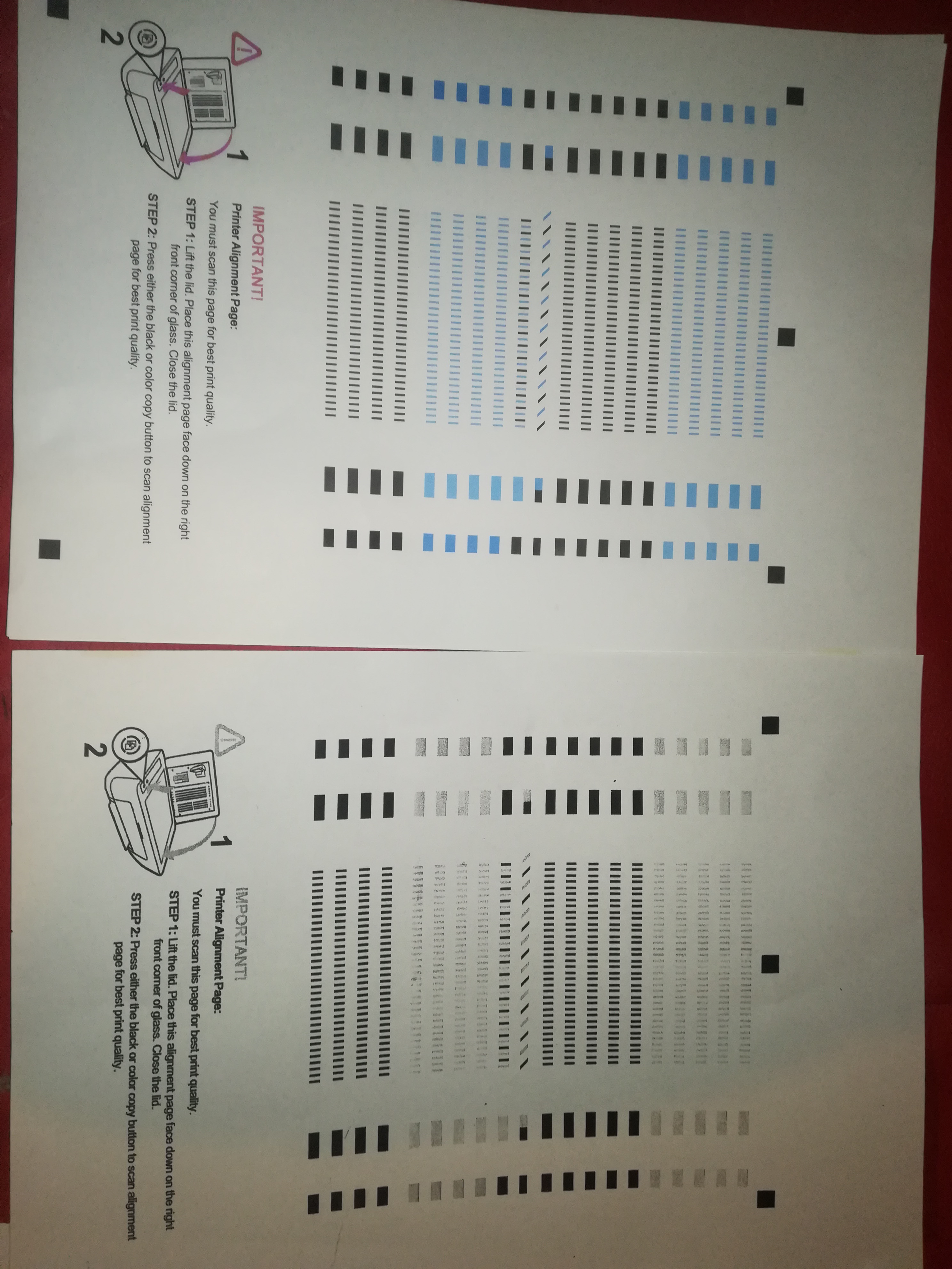 Printer keeps on printing the Printer Alignment Page. When i... - HP  Support Community - 7372405