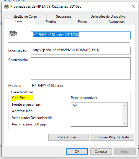 Envy 4520 only prints on BW - HP Support Community - 7370989