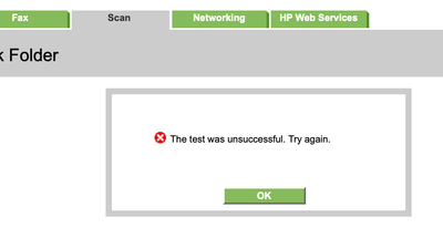scan to network folder hp mac
