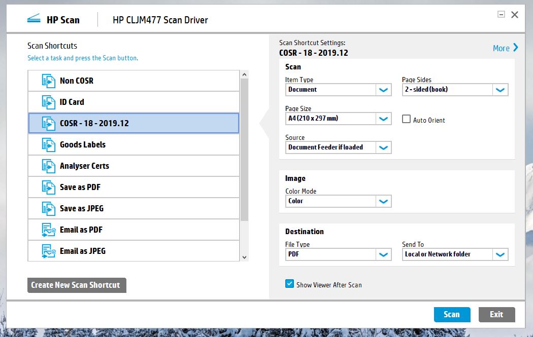 Can the custom scan shortcuts be re-ordered in HP Scan Drive... - HP ...