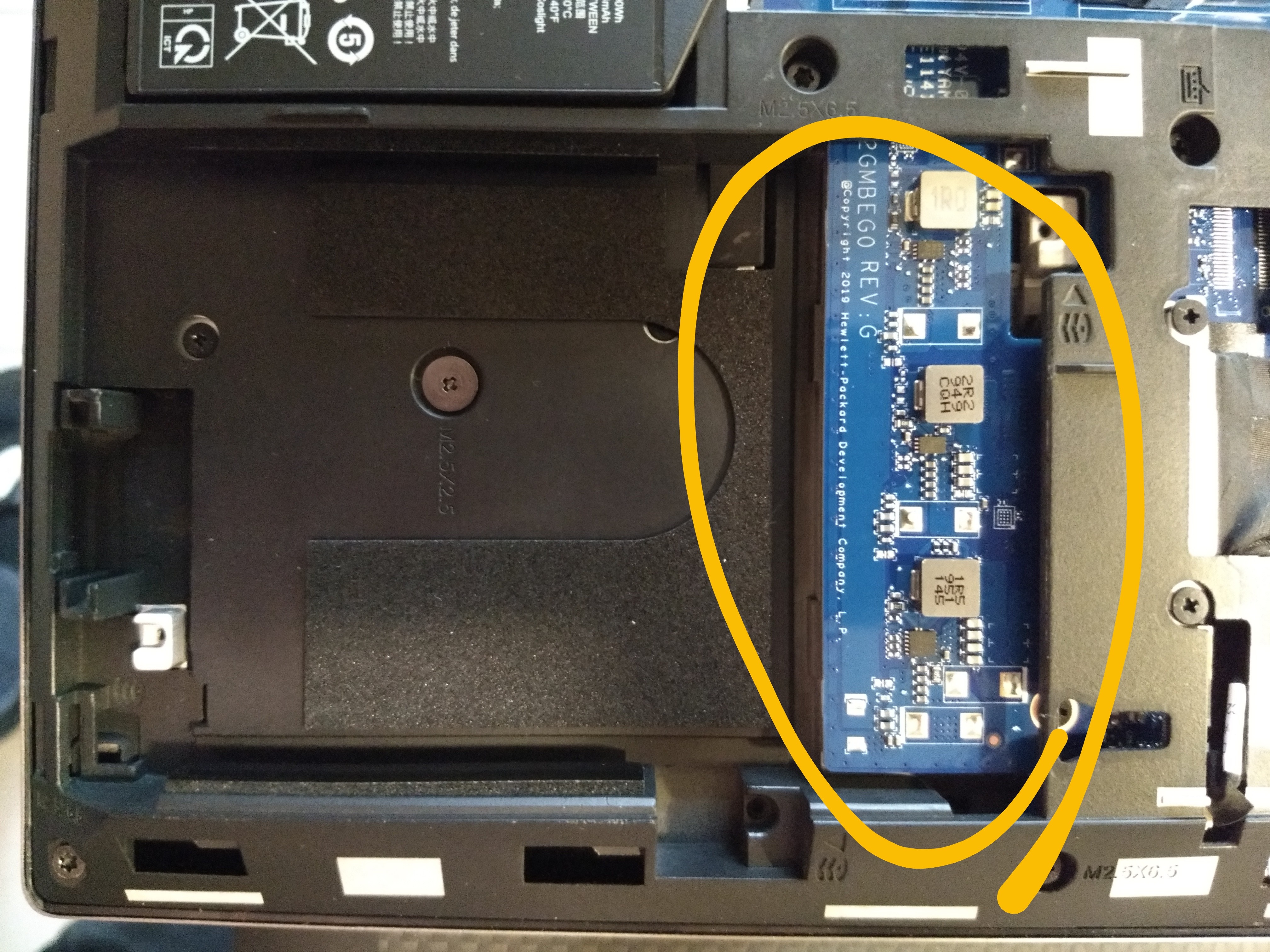 Zbook 15 G6 doesn't accomodate a 2.5 inch hard drive? - HP Support