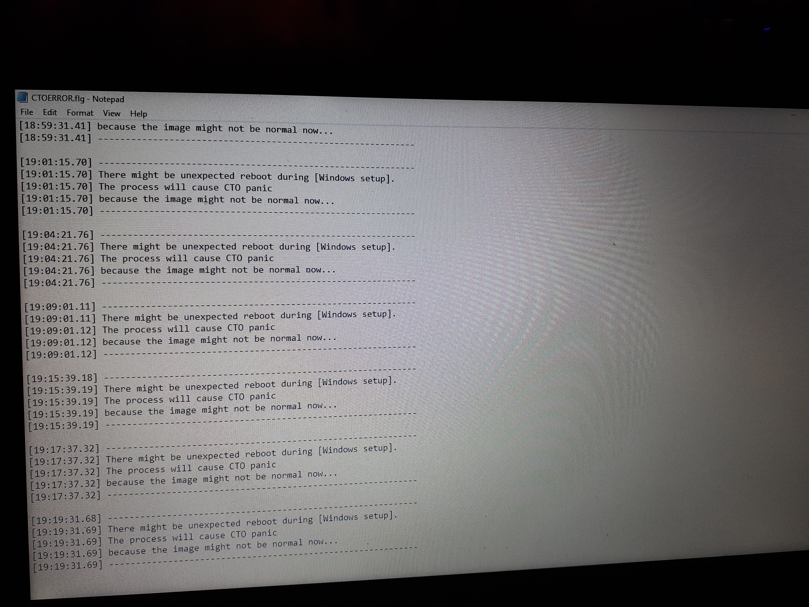 Solved: Restoration Incomplete - HP Support Community - 7494216