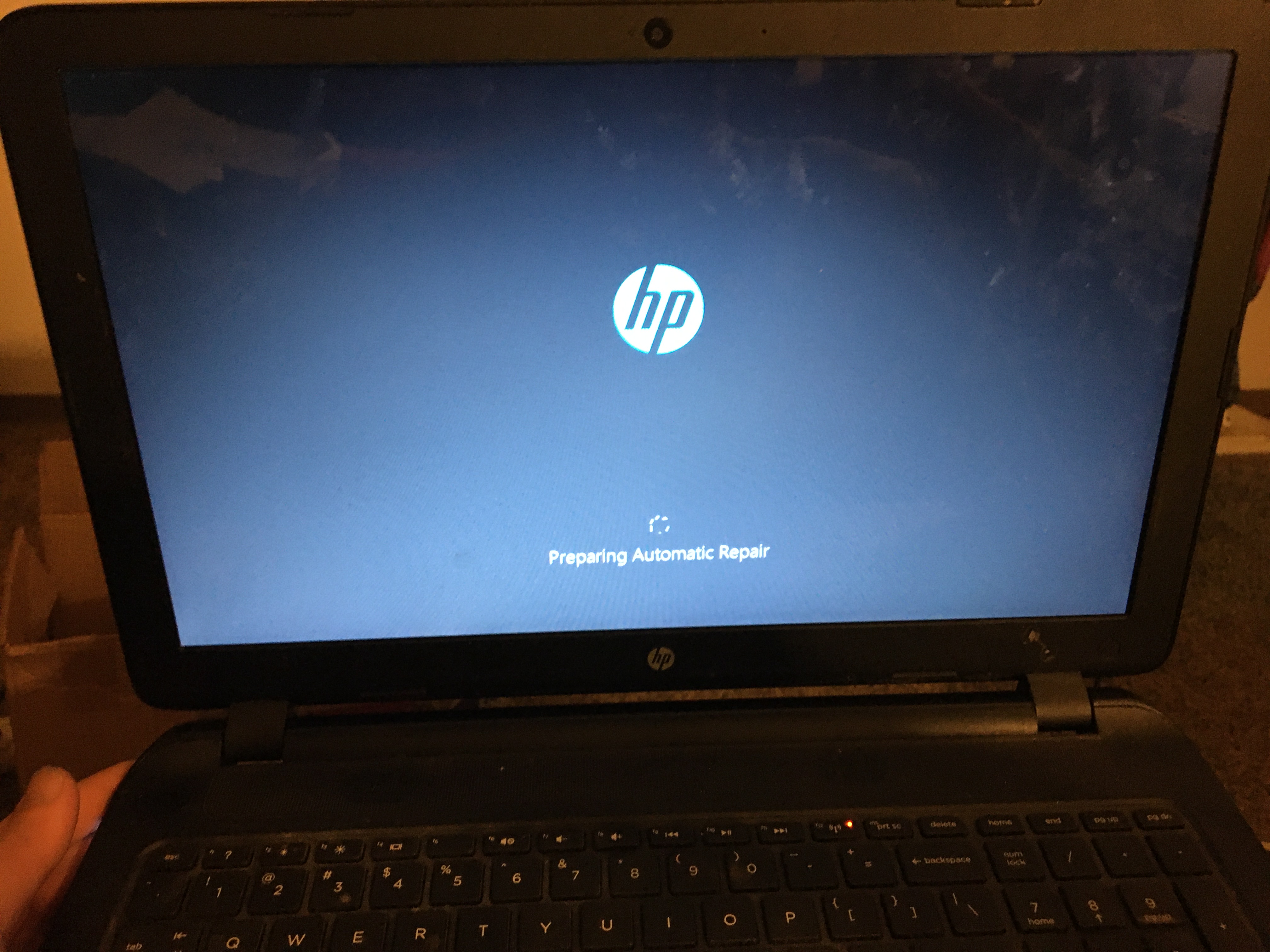 Stuck on preparing automatic repair screen - HP Support Community - 7494269