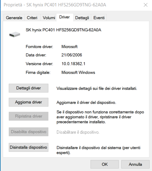 Latest SSD driver is 14 years old from microsoft Sk hyni. HP Support Community 7496677