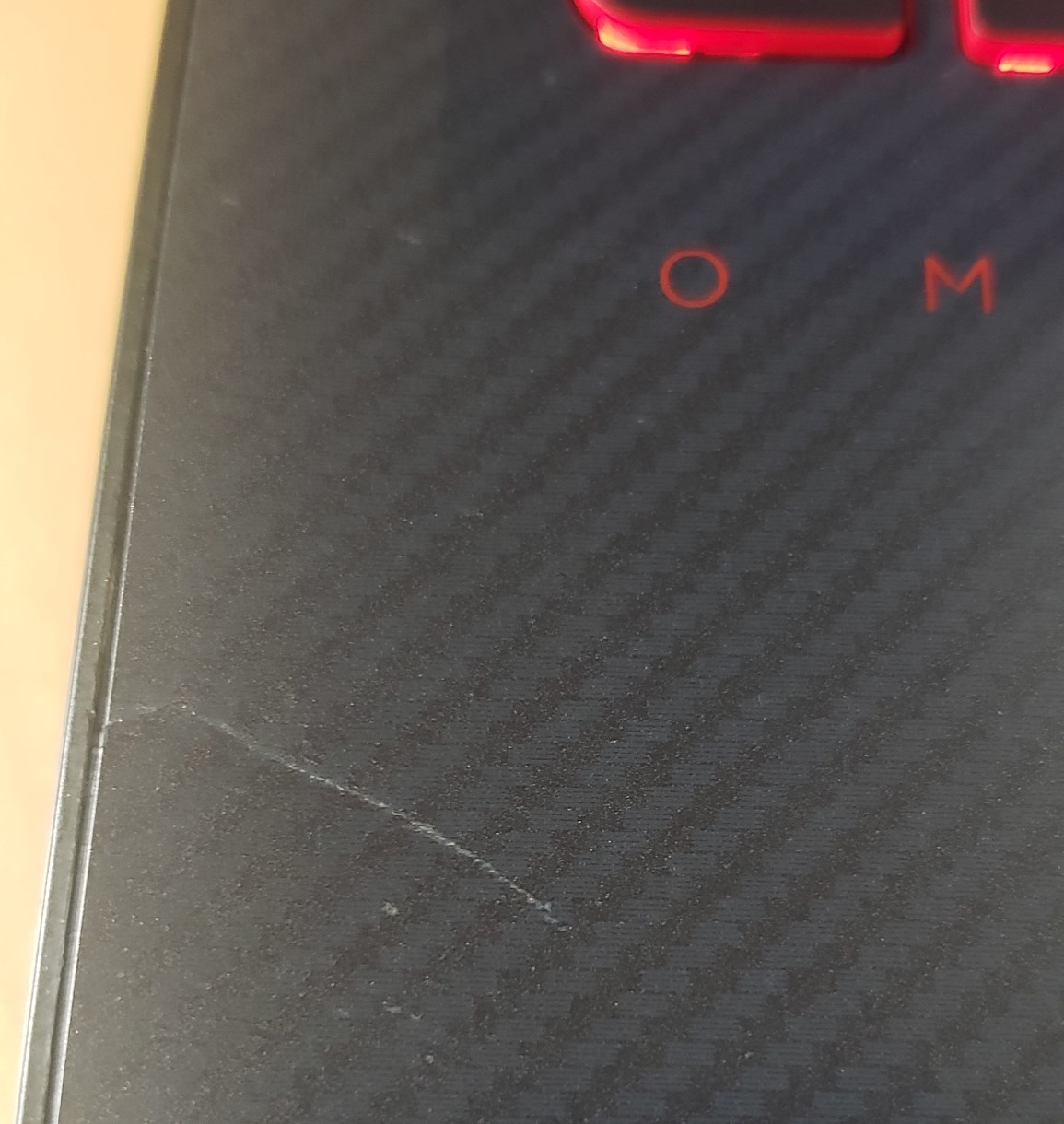 HP Omen laptop case cracked HP Support Community 7497379