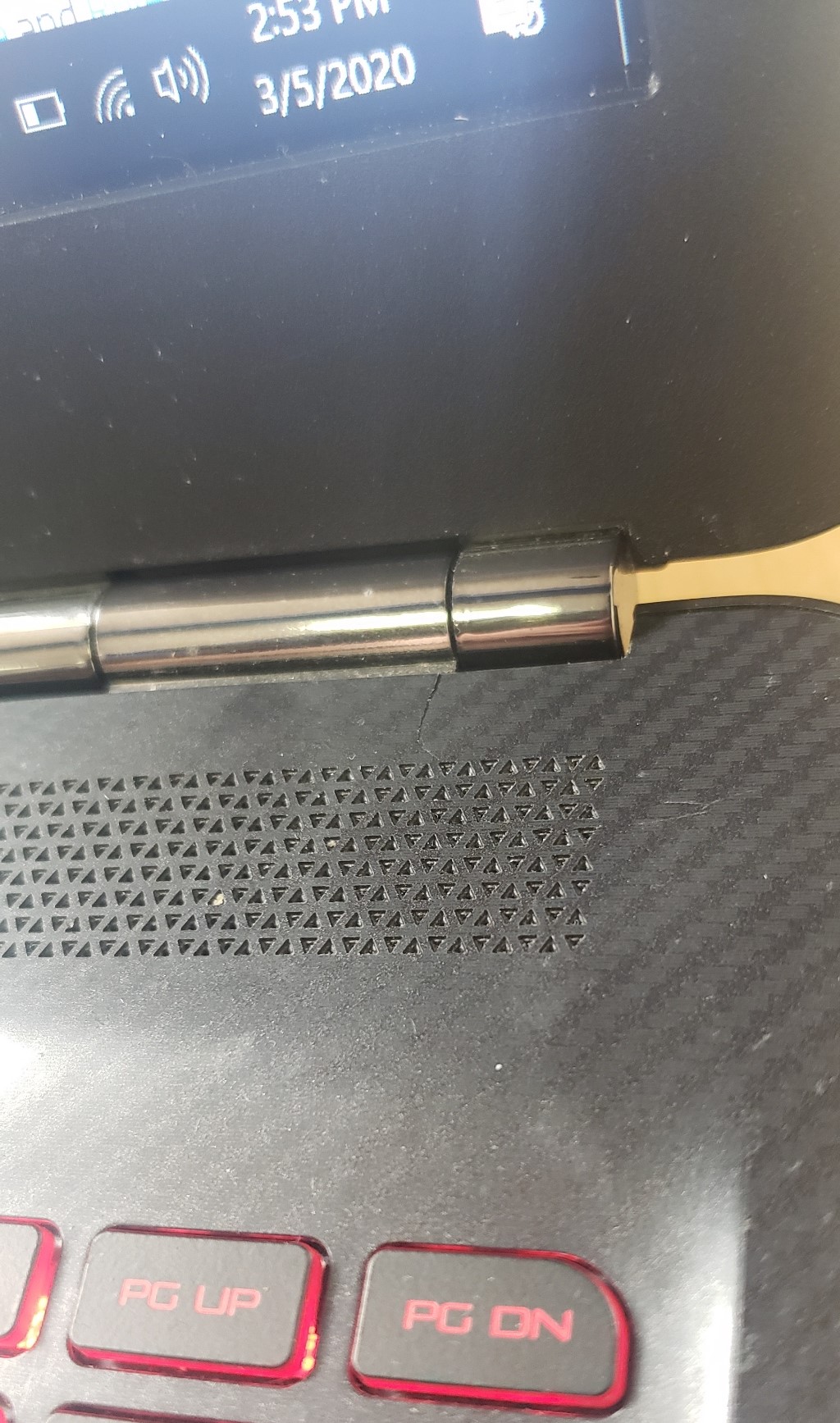 HP Omen laptop case cracked HP Support Community 7497379