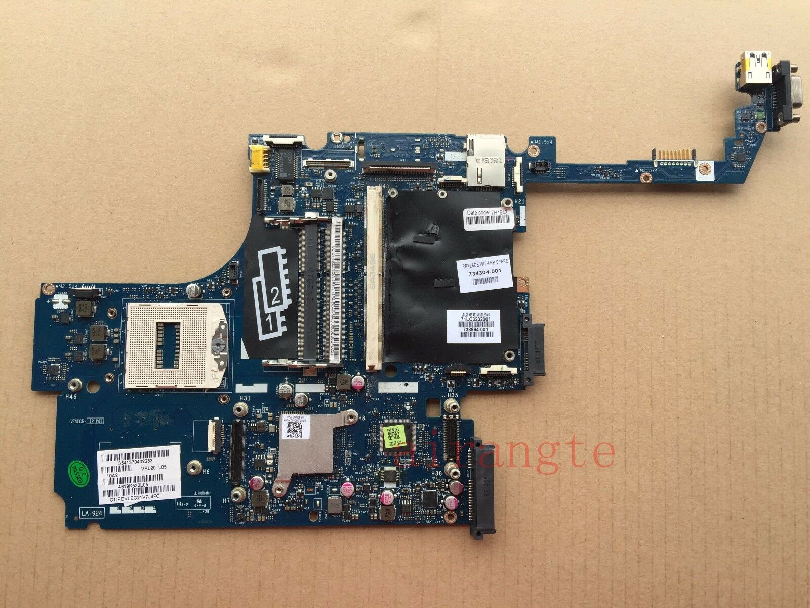 Solved: i broke a ribbon cable. Please idenify on mobo. - HP Support ...