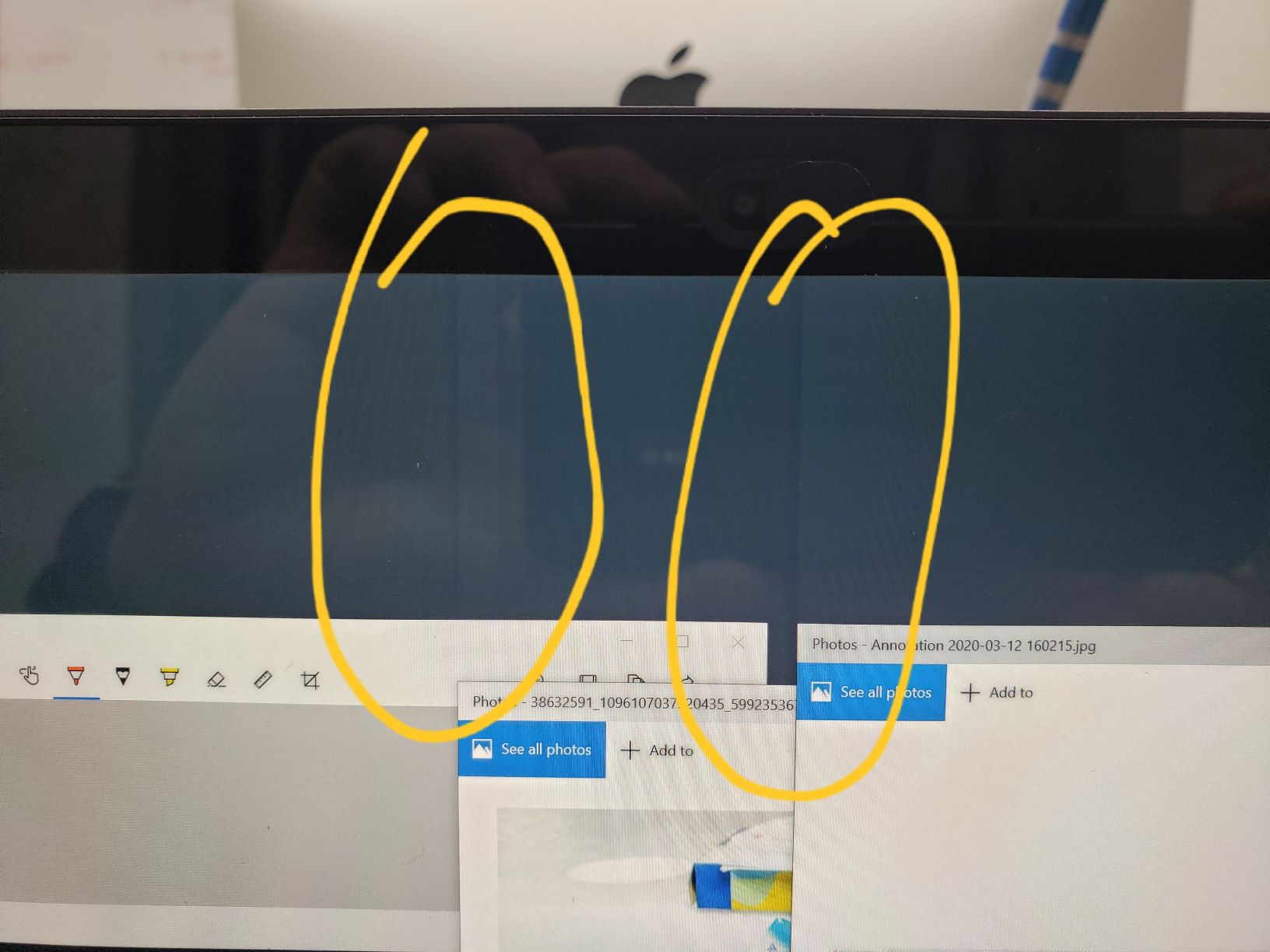 Screen burn-in like issue - HP Support Community - 7504370