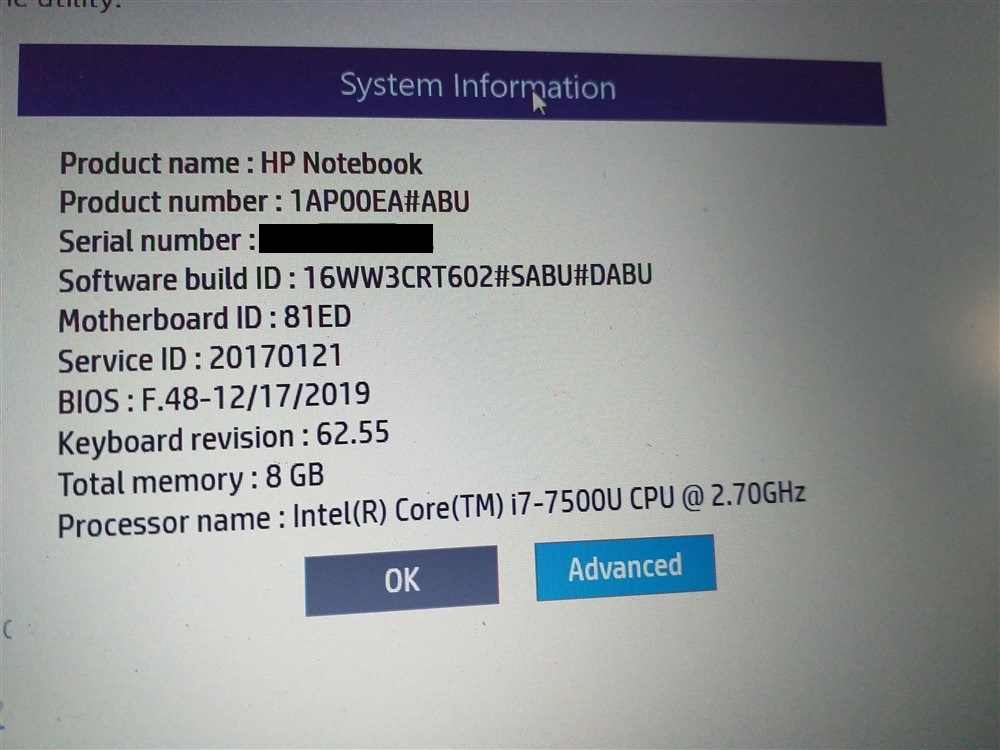 Bios setup and bootable device problems - HP Support Community - 7507102