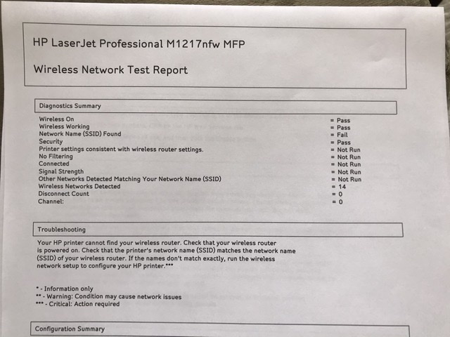 Solved: LJ Pro M1217nfw can't connect to printer - HP Support Community -  7507420