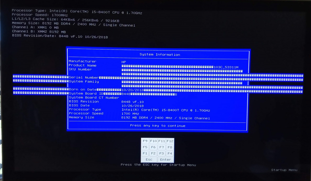 Solved Flash BIOS when UEFI Diagnostics Freeze HP Support Community