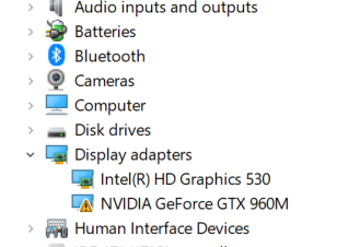 There is a problem with NVIDIA GeForce GTX 960M device. - HP Support  Community - 7509892