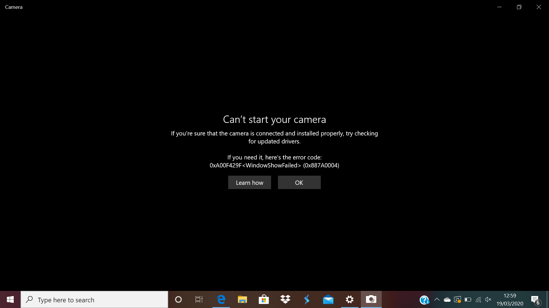 Solved: HP Truevision HD camera can't start - HP Support Community - 7510742
