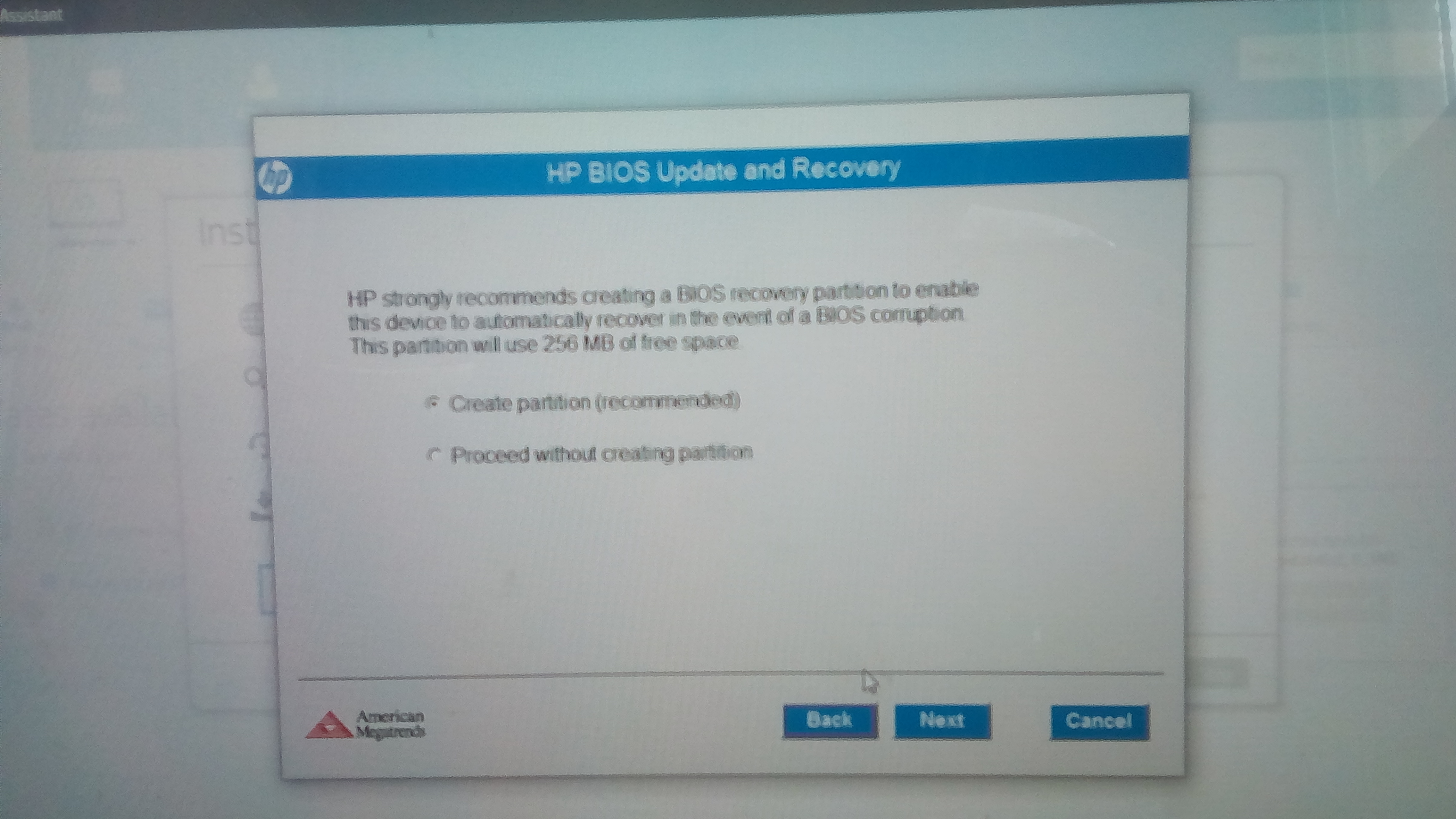 Why cant install the bios update? - HP Support Community - 7514233