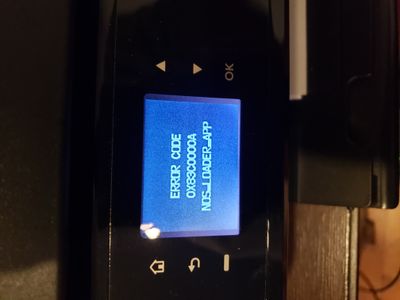 I have an hp 4645 and it is showing error code 0XB3DFF104. P... - HP  Support Community - 7510482