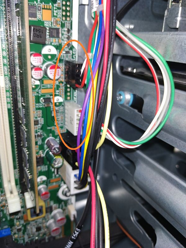 2x-6 Pin Power ( But what are those in the orange circle? )