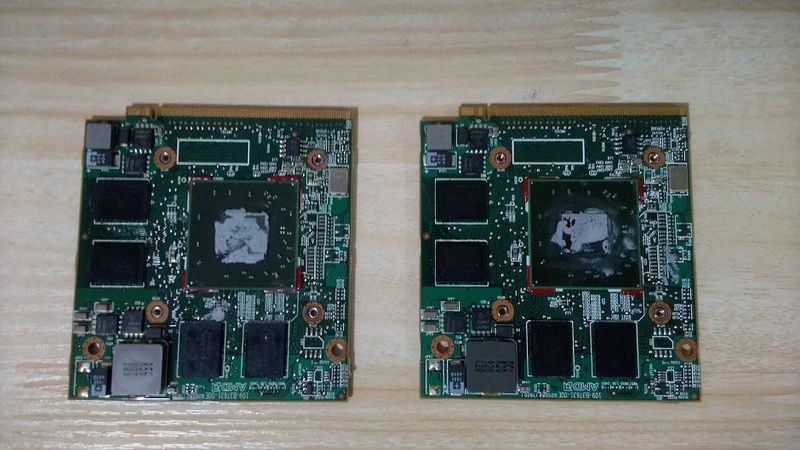 These are the Radeon 3670 MXM Cards