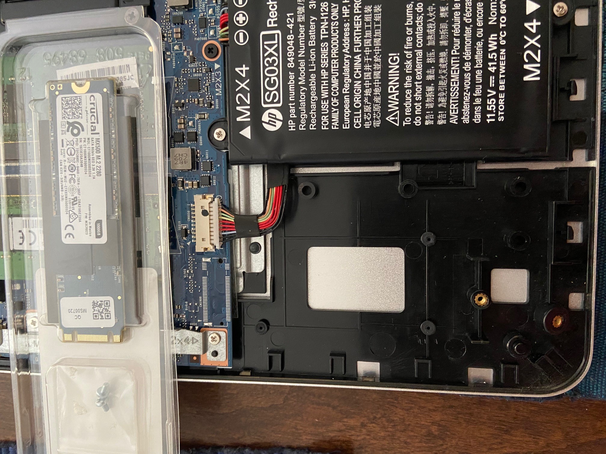 HP ENVY ジャンク品　※SSD無し※ HP Envy Missing SATA Slot for SSD? - HP Support Community - 7528774