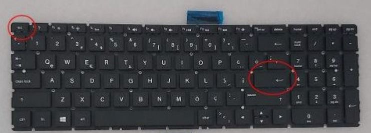 Turkish Layout Keyboard