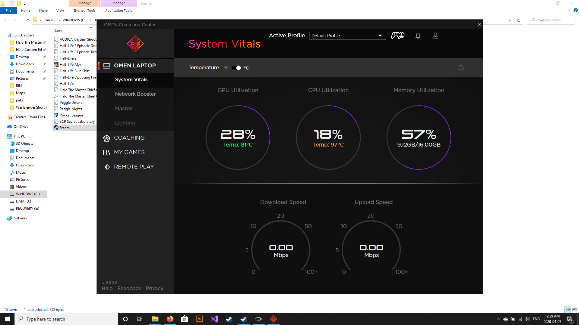 Really weird screen glithcing, performence slowdowns, overhe... - HP ...