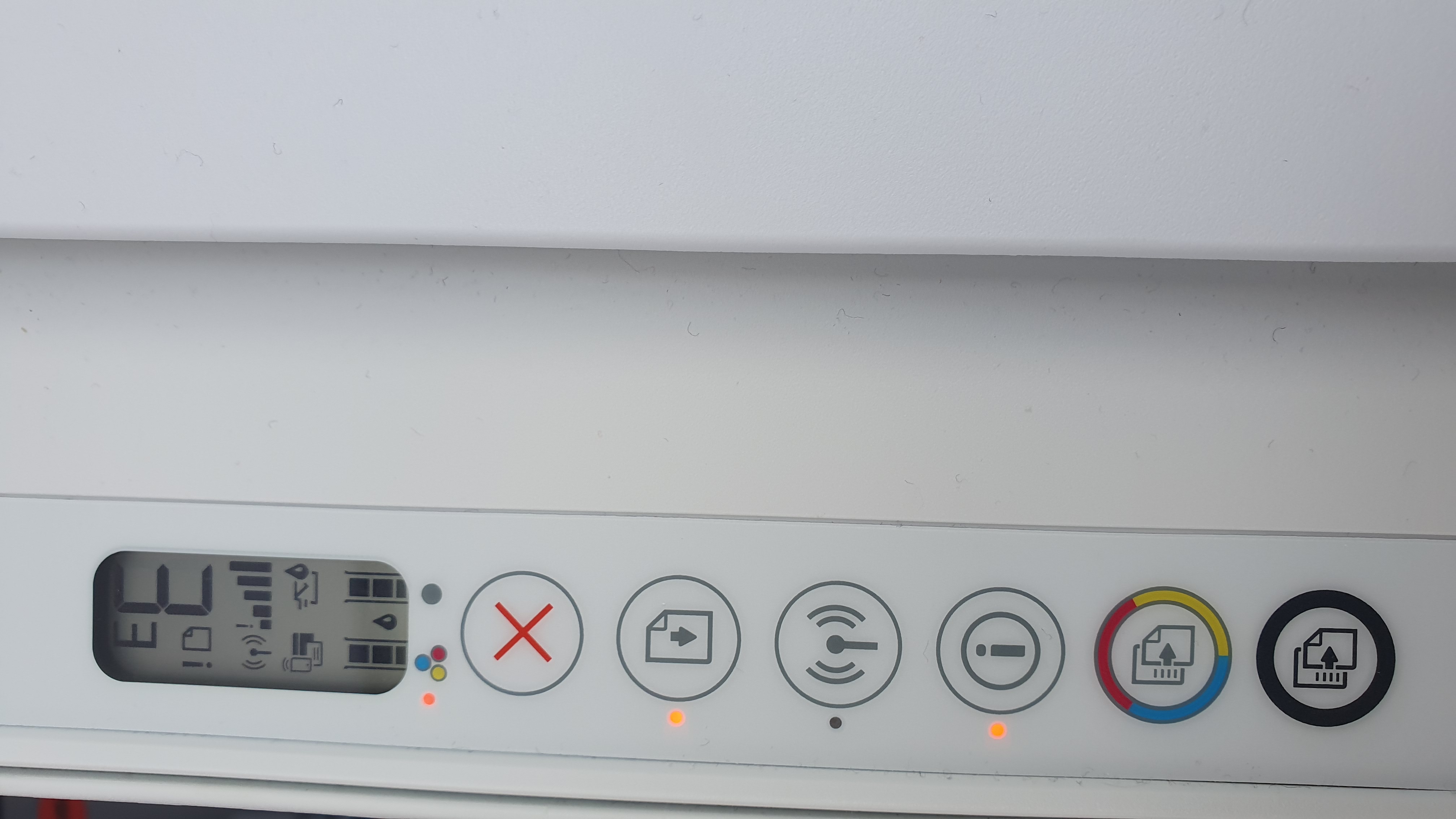 I have the error E E on my printer Deskjet 2620 HP Support Community