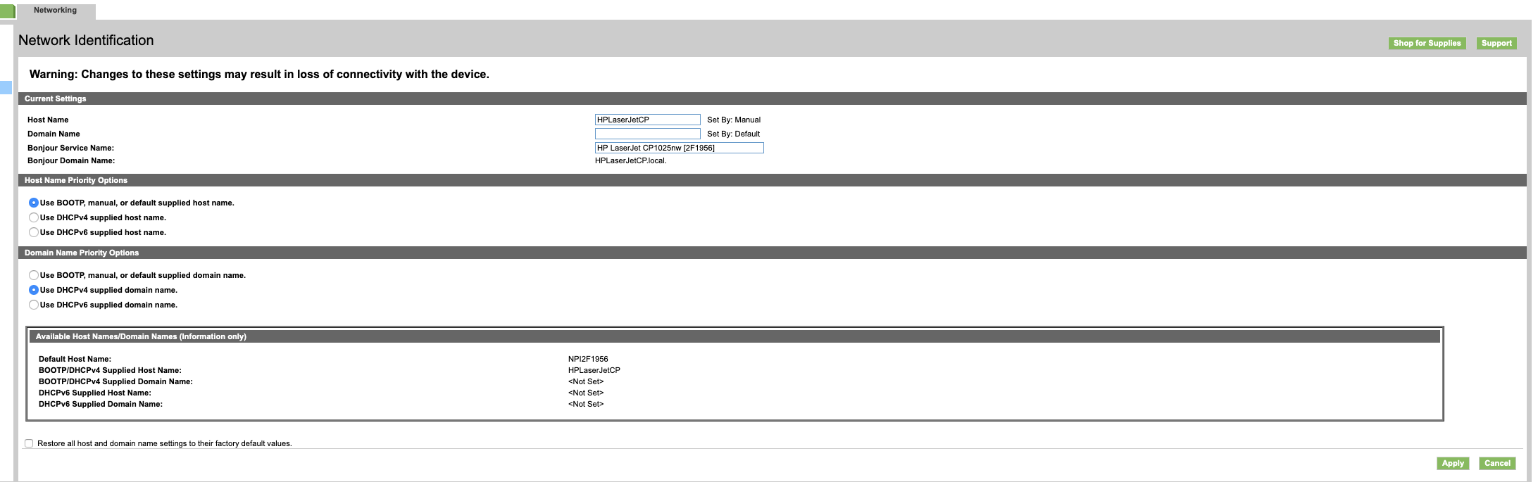 Solved stopped filter failed hp Laserjet CP1025nw With Catalina 10