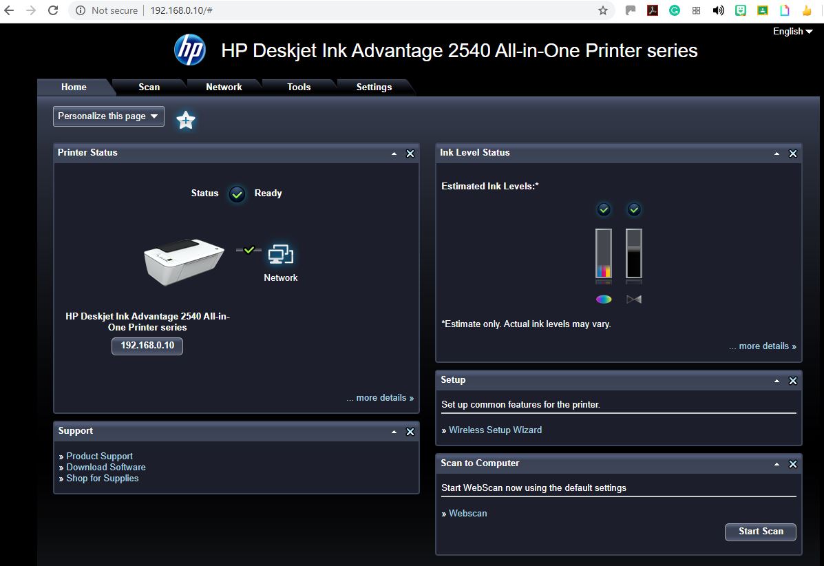 HP Deskjet Ink Advantage 2546 won't work after windows 10 up... - HP ...