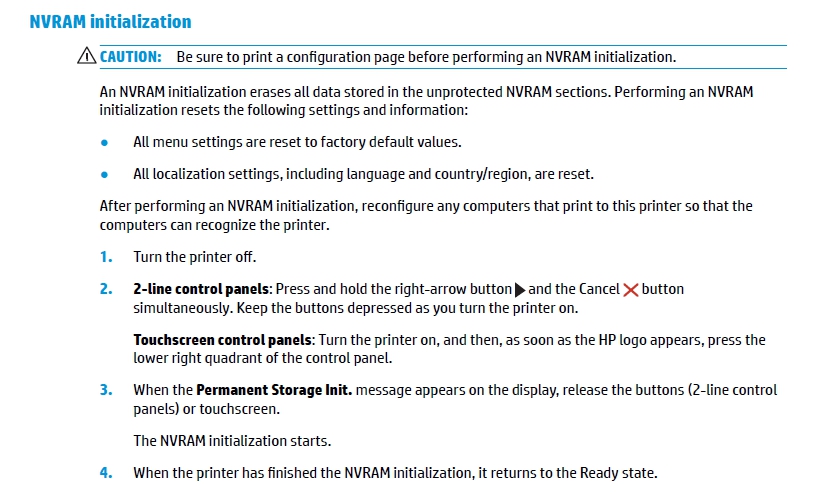 Fixed text prints on every page - NOT from driver or app - HP Support ...