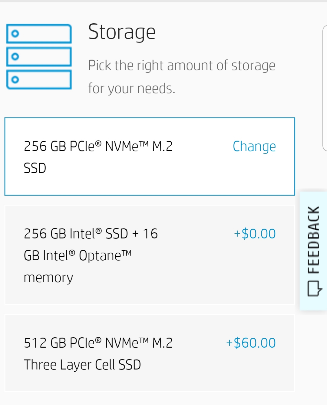 Storage Options - HP Support Community - 7585383