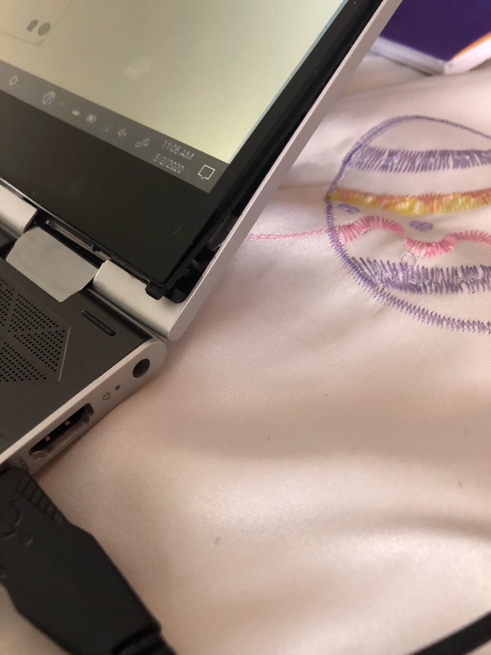 Solved HP Pavilion screen popping out of bottom right corner HP