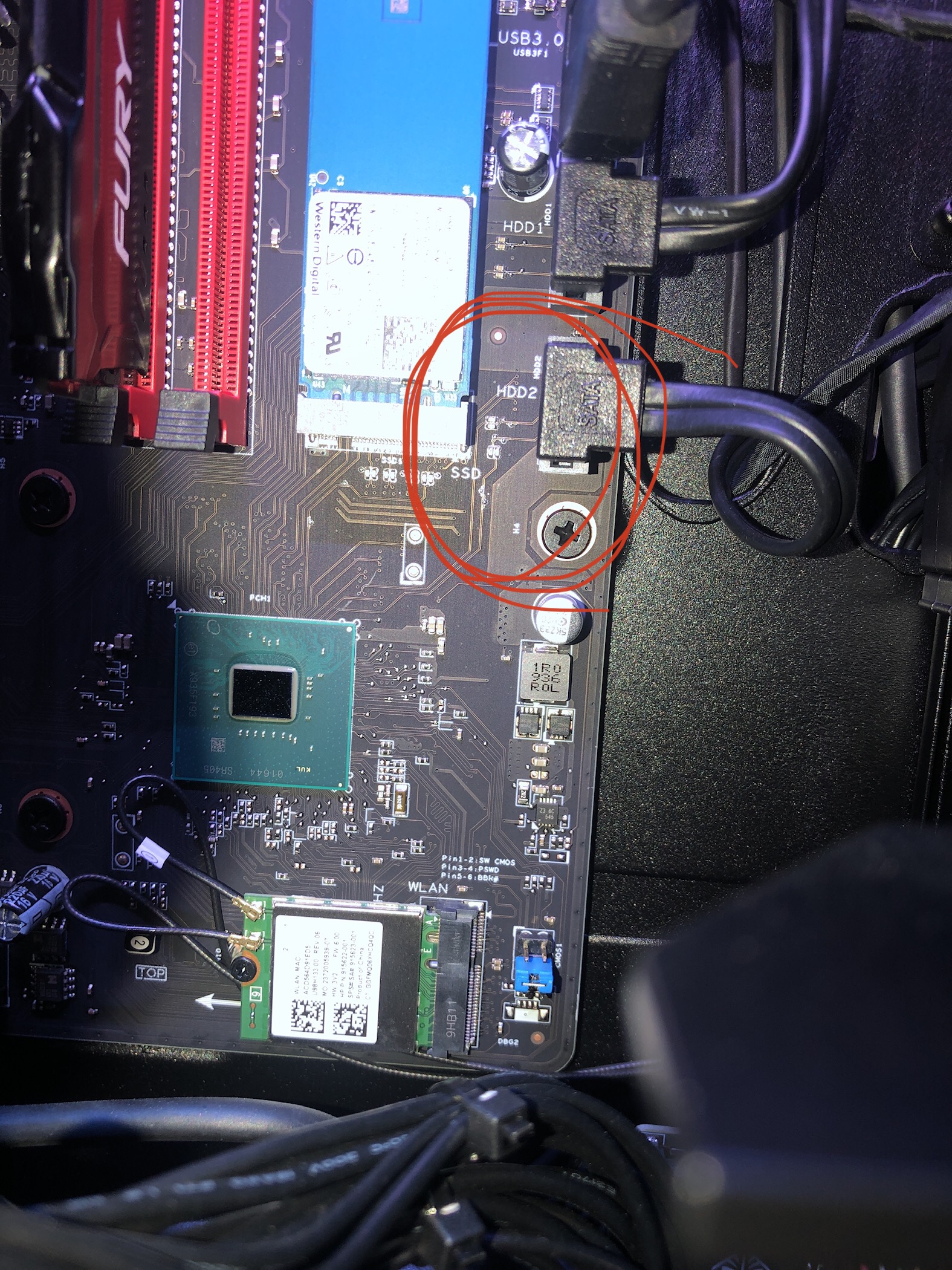 Omen Obelisk: Will the SATA 3 port labled HDD2 recognize a 1... - HP  Support Community - 7594384