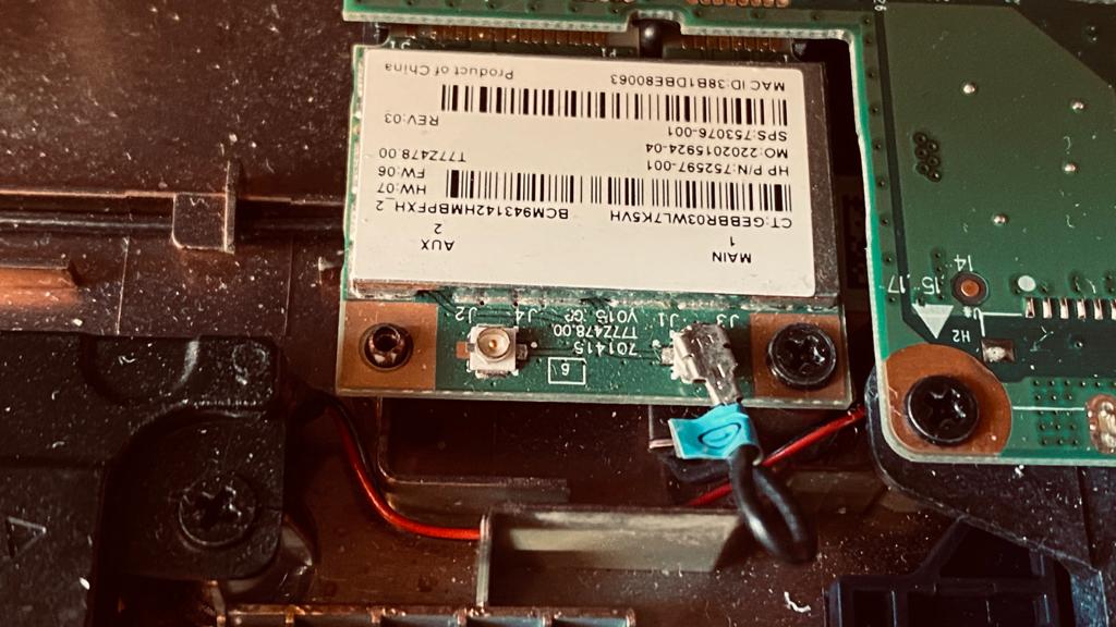 About Upgrading the wifi and Bluetooth card - HP Support Community ...