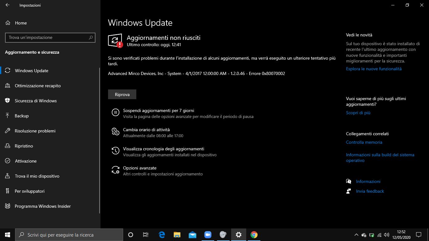 Solved: Cannot install a driver update - HP Support Community - 7601521