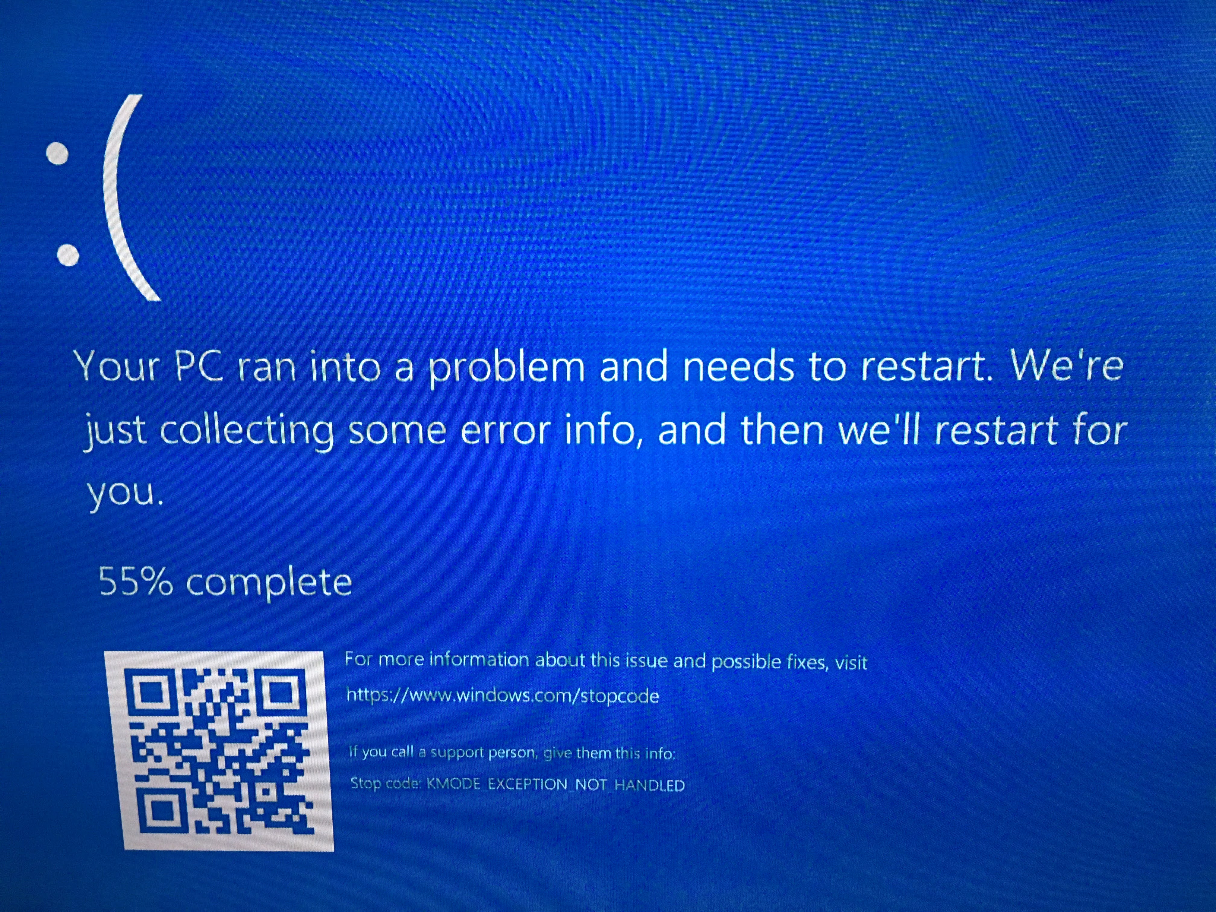 Solved: HP Omen Desktop KMODE_EXCEPTION_NOT_HANDLED BSOD - HP Support  Community - 7598270