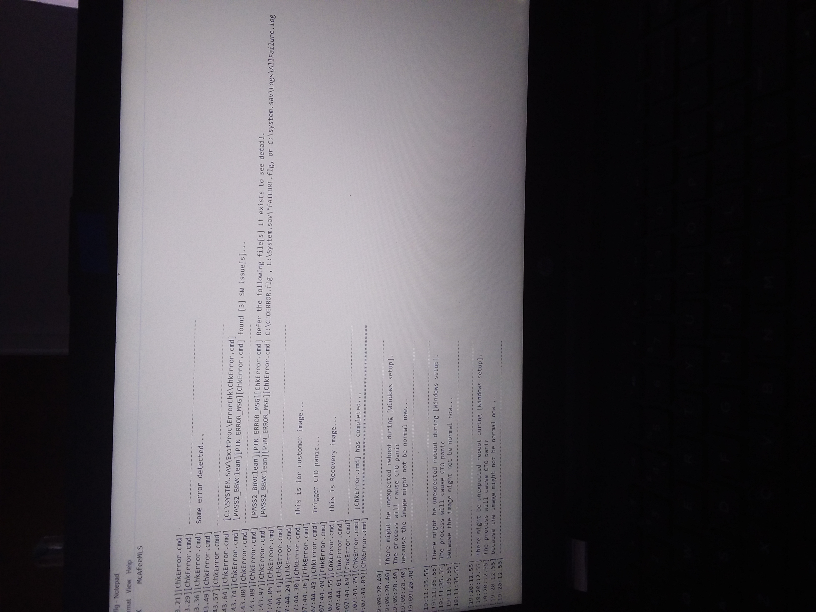 Solved: Recovery manager restoration incomplete - HP Support Community ...
