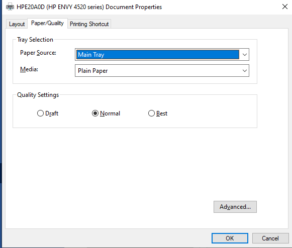 hp envy 4524 printer