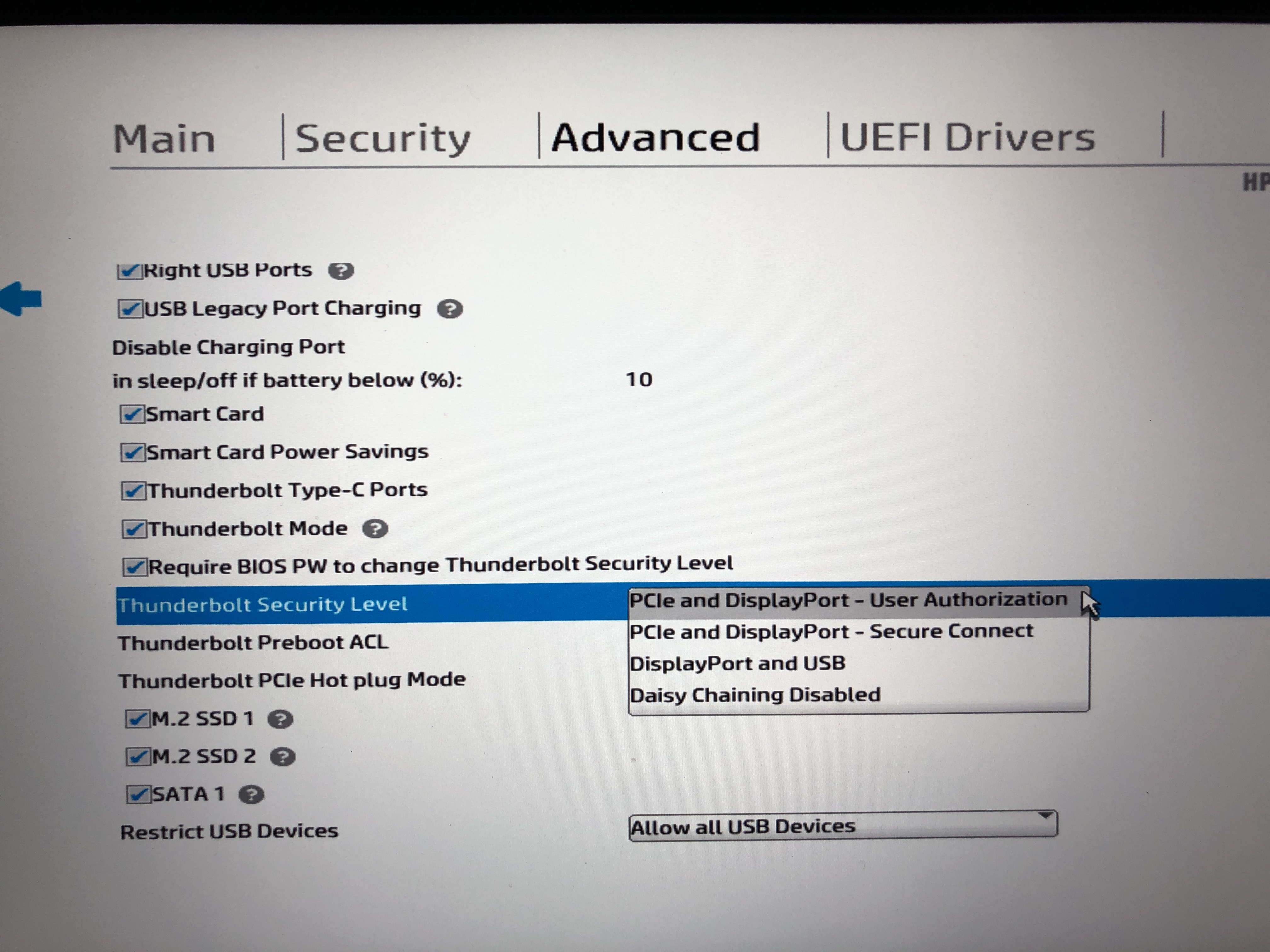Solved: ZBook 15 G5 BIOS Update Killed ThunderBolt 3 Dock - HP Support  Community - 7616665
