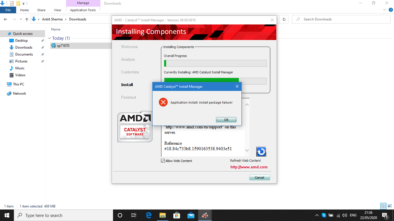 AMD Radeon HD 8670M problems... Windows 10 Home - HP Support Community -  7617557
