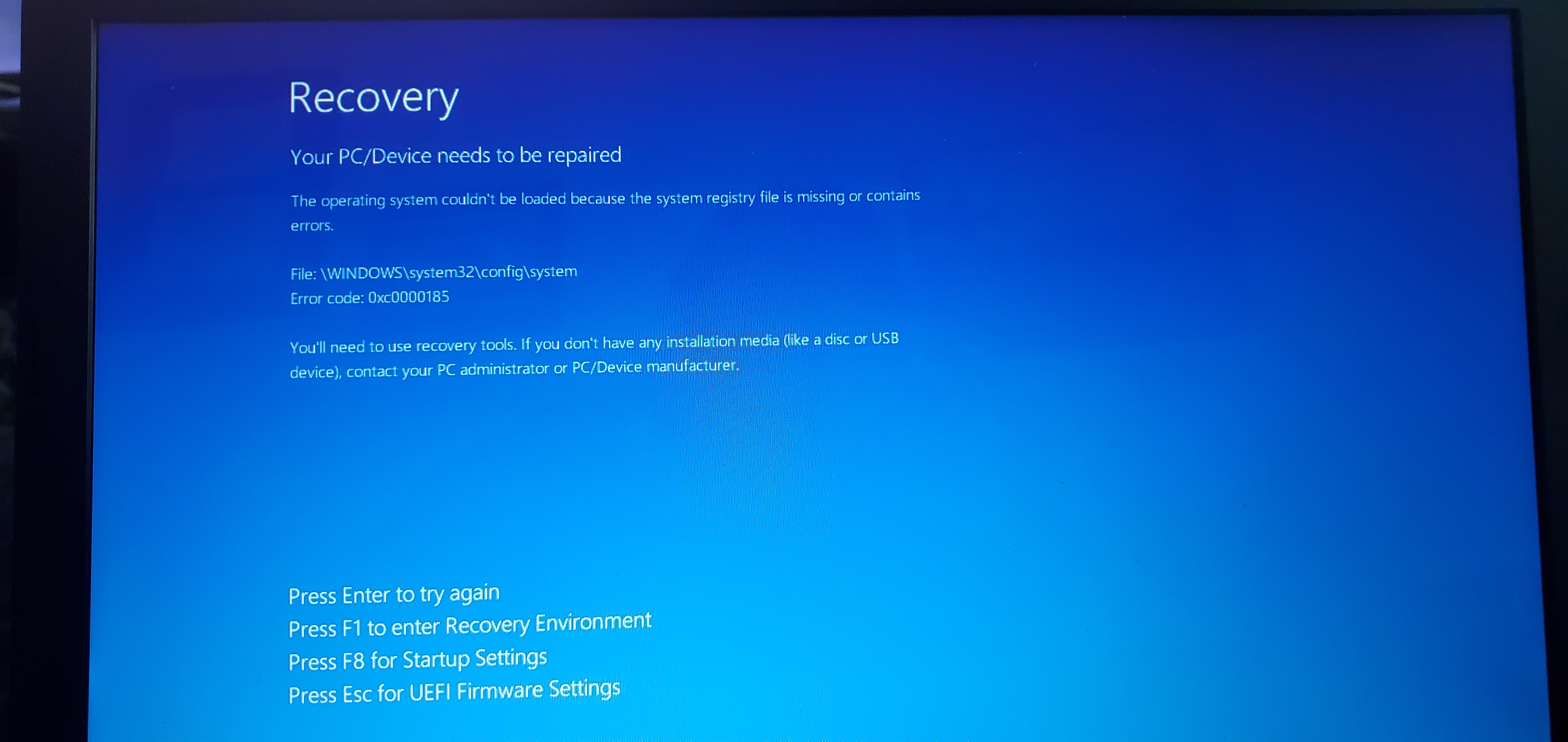 Solved: Hard Drive Error - HP Support Community - 7624064