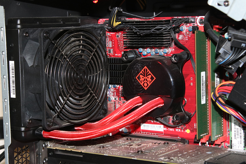 Picture from an Omen with the cooling option