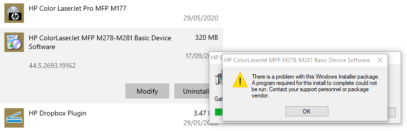 Solved: Software Installation Fails - HP Support Community - 7626474