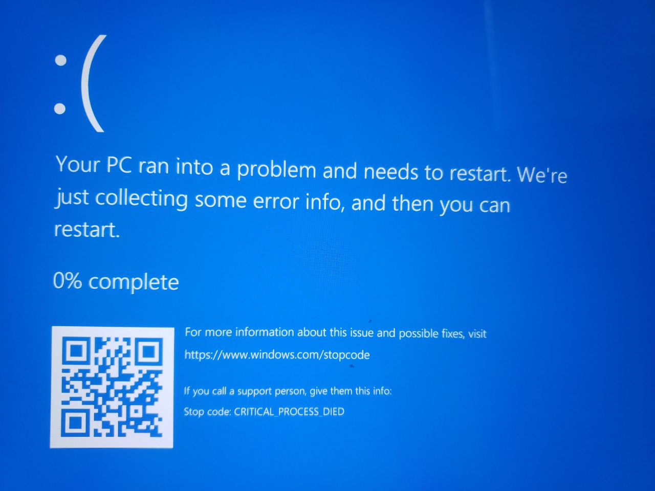 Blue screen crash, random restarts, sound stuttering, and ze... - HP ...