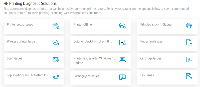 Diagnostics solutions to help you resolve your Print issues ... - HP  Support Community - 7633942