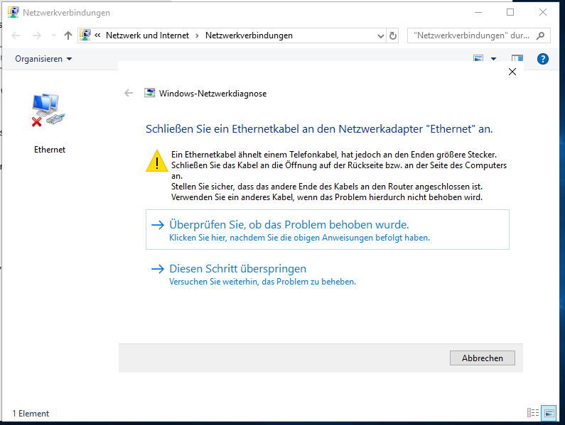Solved: After Update from Win Server 2008 to 2019: No Network Cable ...
