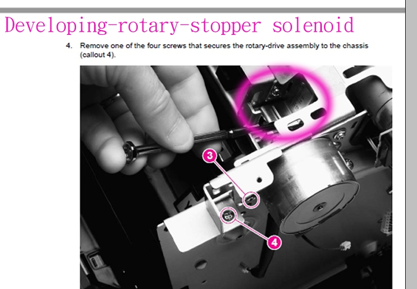 cartridge carousel jammed on LaserJet 2550L HP Support Community