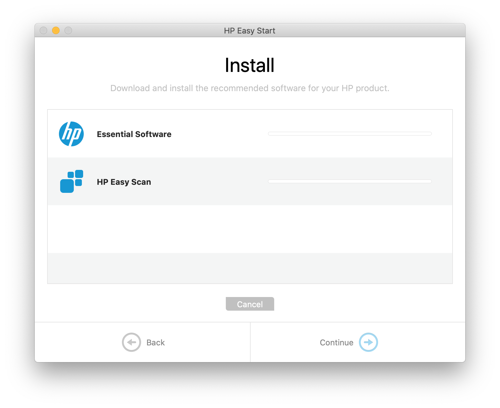 Solved: "Essential Software" and "HP Easy Scan" not downloading - HP  Support Community - 7647567