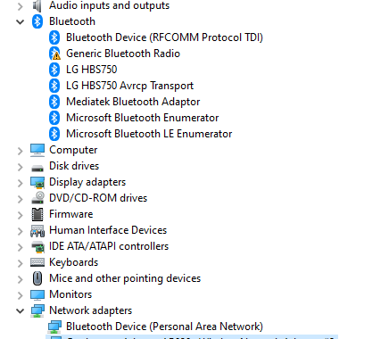 Bluetooth Audio went bad after upgrading to window 10 on MS-... - HP  Support Community - 7647767
