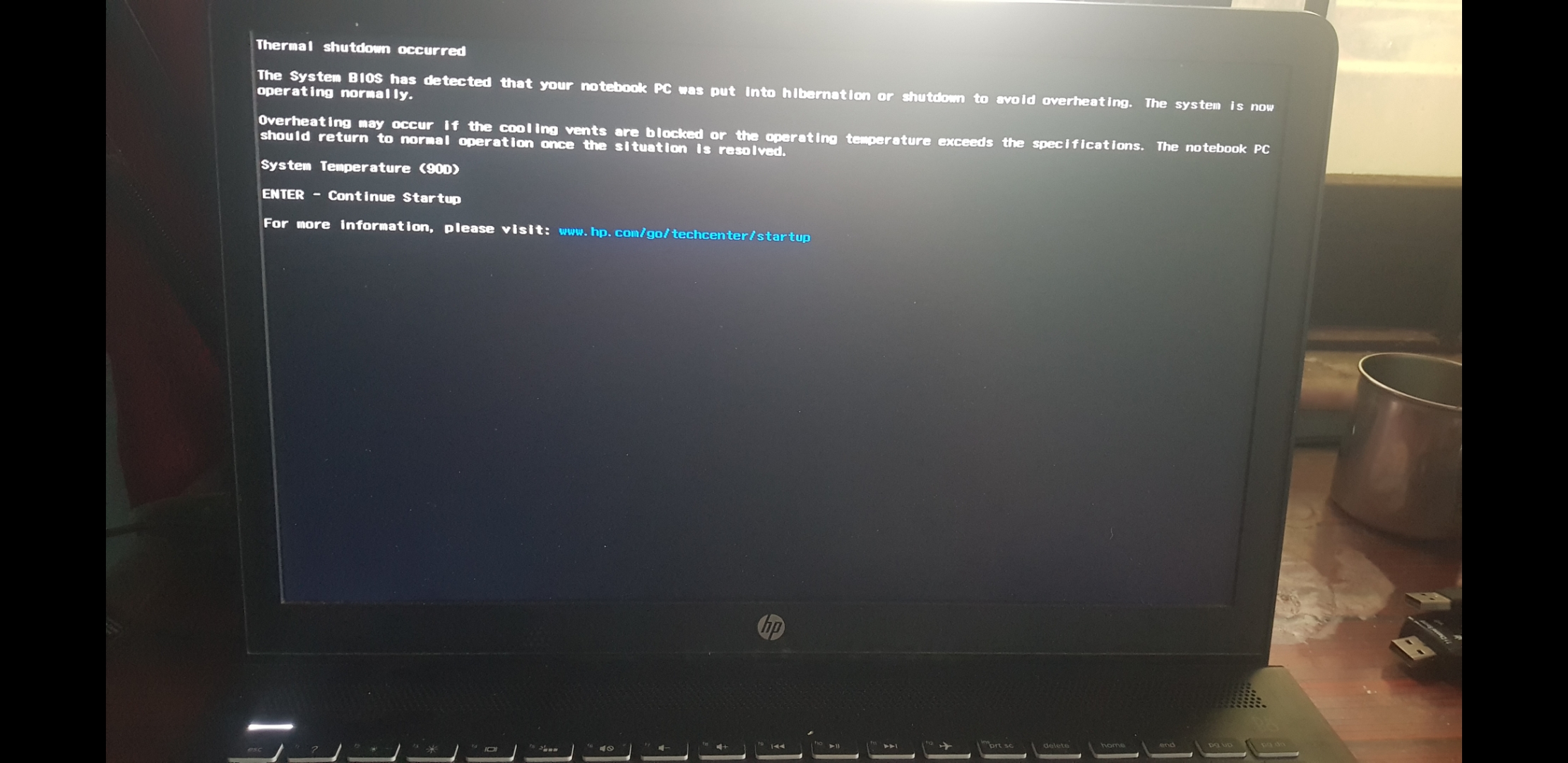 Laptop shutting down after changing thermal liquid showing 9... - HP  Support Community - 7648903