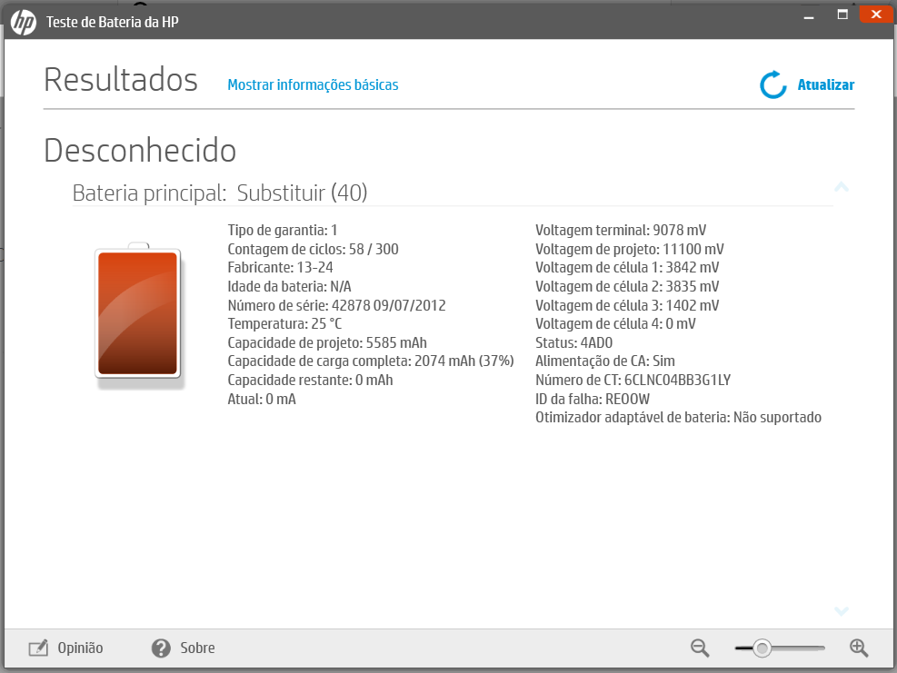 Laptop Battery Stuck in 0, Won't Charge HP Support Community 7649013
